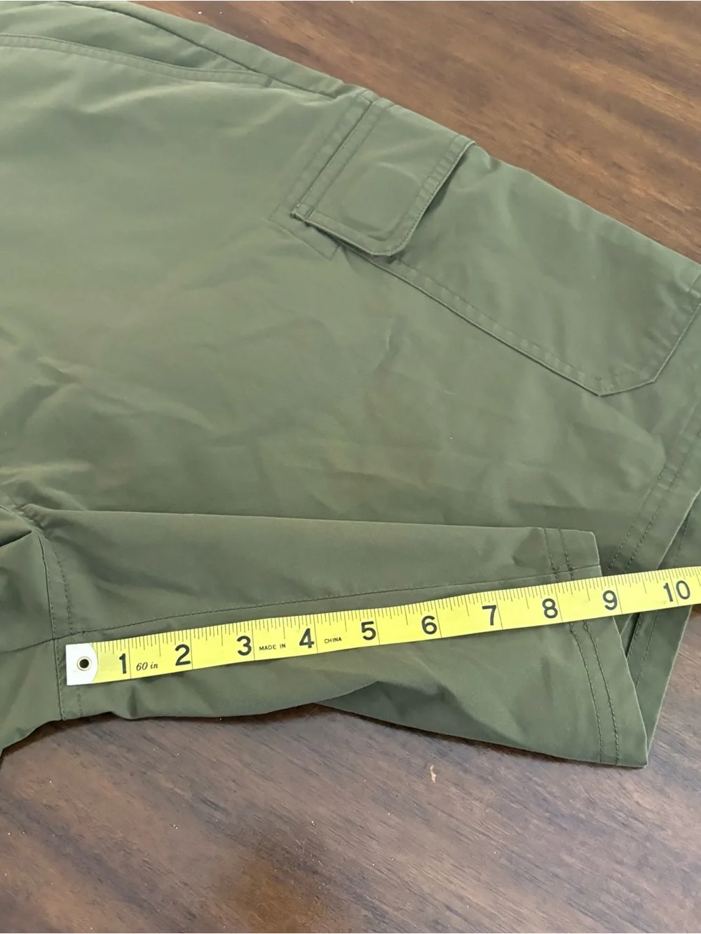 Orvis Men’s Sz 34 Green Technical Shorts Lightweight Hiking Outdoors fishing